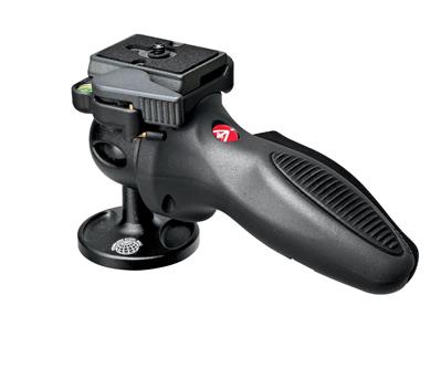Manfrotto Light Duty Grip Ball Head, Compact and P
