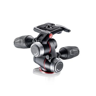Manfrotto X-PRO 3-Way tripod head with retractable