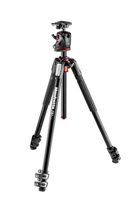 Manfrotto 190 Aluminium 3-Section Tripod and XPRO
